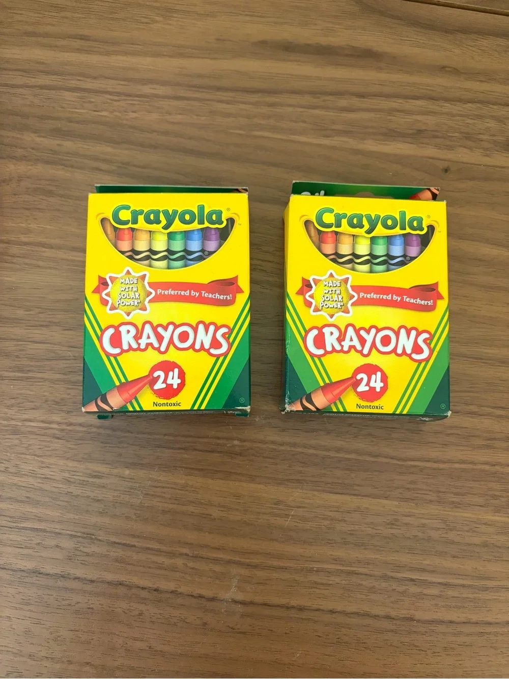 Crayola Crayons 24 Count 2-Pack Classic Colors Non-Toxic